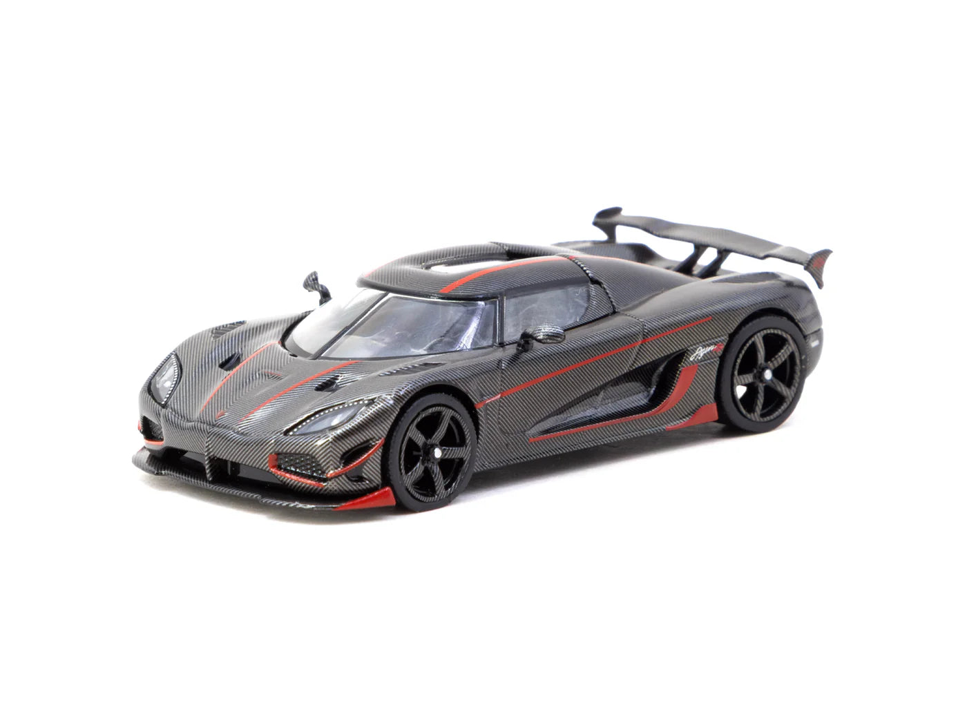 Tarmac Works Global64 1:64 Koenigsegg Agera RS Black Carbon Fiber