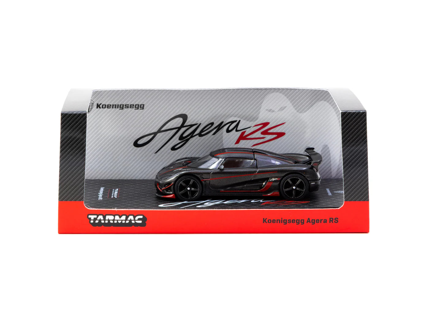 Tarmac Works Global64 1:64 Koenigsegg Agera RS Black Carbon Fiber
