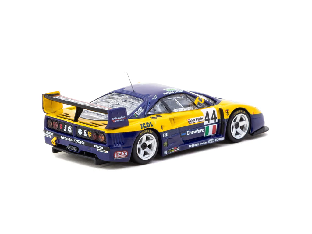 Tarmac Works Hobby64 1:64 Ferrari F40 GTE #44 1996 24h of Le Mans