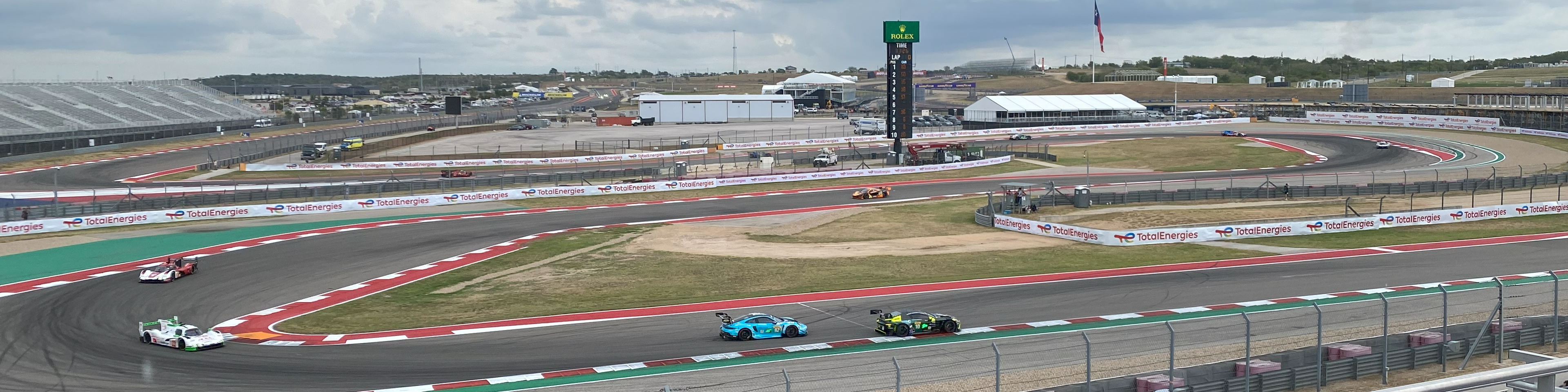 Race cars participating in the WEC Lone Star Le Mans endurance race at the Circuit of the Americas (COTA) racetrack, inspiring selection of diecast and resin model cars at Mechacraft, LLC